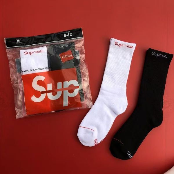 suprly socks luxury mens socks 100% cotton men socks high quality sports casual chaussette breathable sock 2 pairs pack hip hop socks